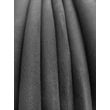 Čierný plyšový penový strešný poťah podobný Alcantare